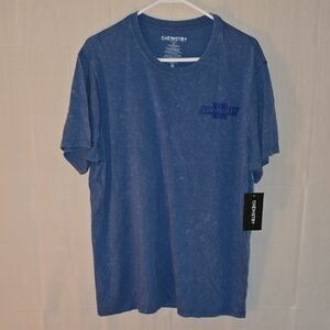 Chemistry Chevrolet Blue Marble Color Graphic Tee XL